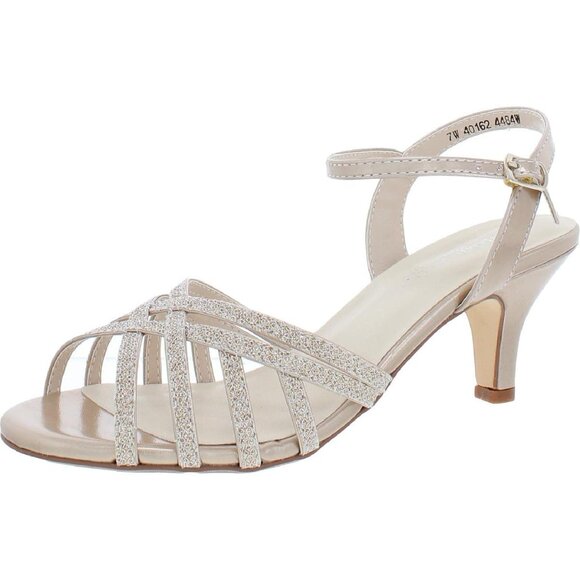 Touch Ups womens Amara Heeled Sandal, Champagne, 7.5 US - Picture 1 of 1